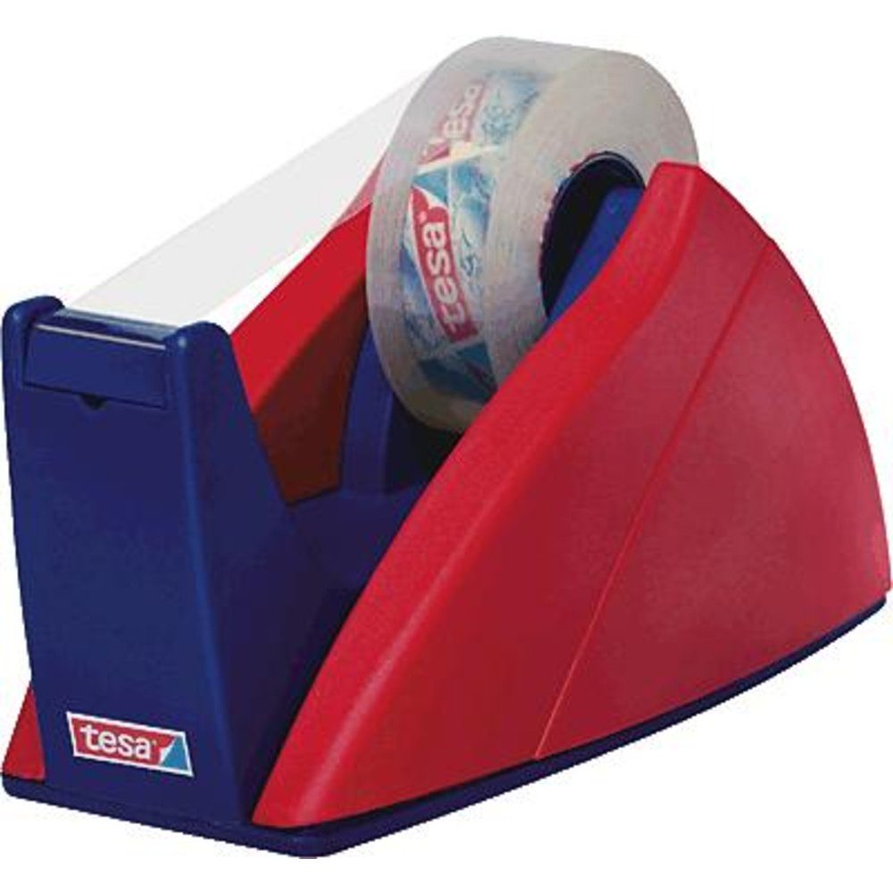 Klebeband tesa Klebeband-Abroller 57421-00000-01 Rot, Blau Rollenbreite (max):