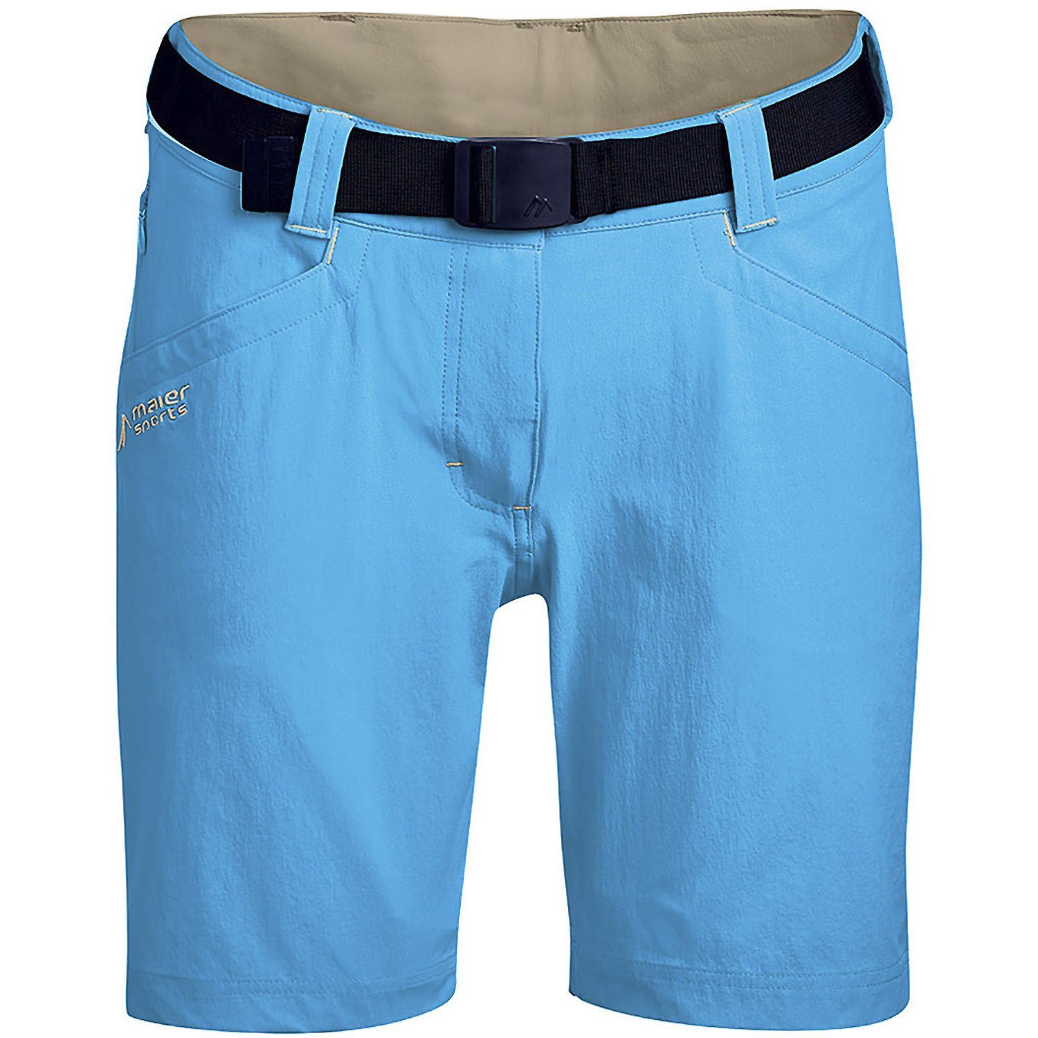 Maier Sports Funktionsshorts Wandershorts Lulaka Hellblau