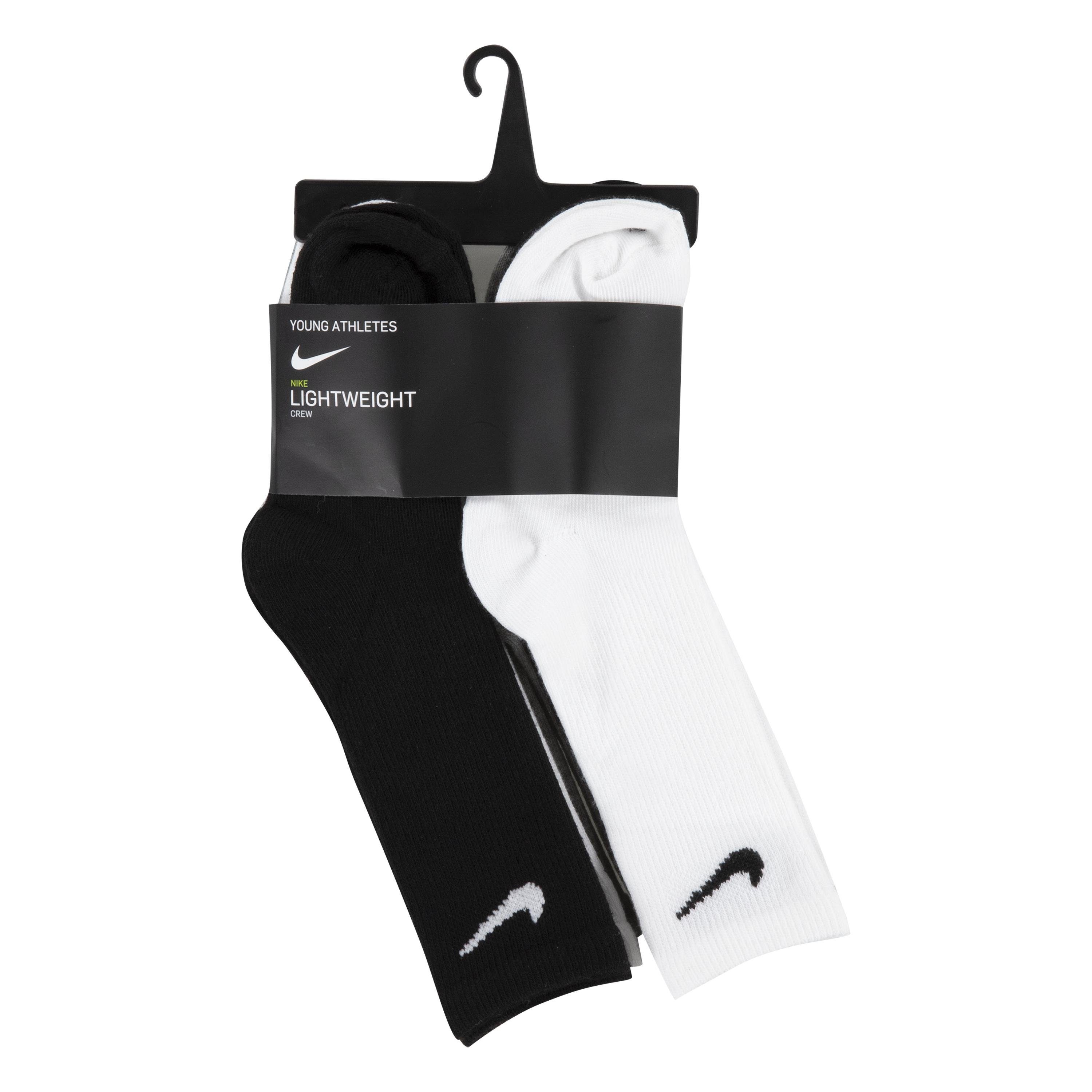 Nike Sportswear Tennissocken NHN NIKE COLORFUL PACK CREW für 4-5 Jahre (6-Paar) Onesize Größen: 24-26,5
