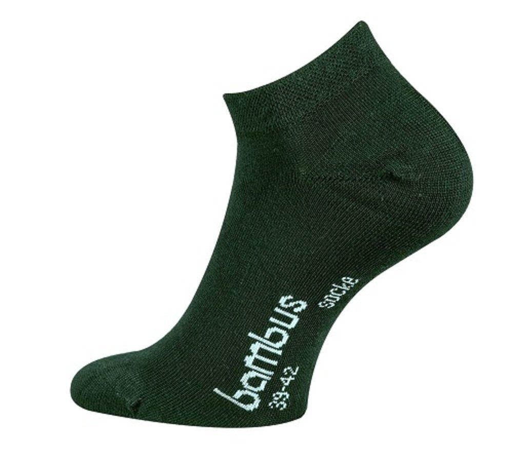 Sneakersocken kurze 6 Socken ANTI-LOCH-GARANTIE, Bambus FussFreunde mit Anthrazit Sneakersocken Paar