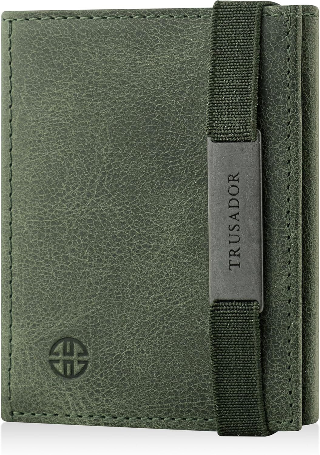 Geldbörse 'Marseille' - Edles Leder Wallet mit kleinem Spiegel
