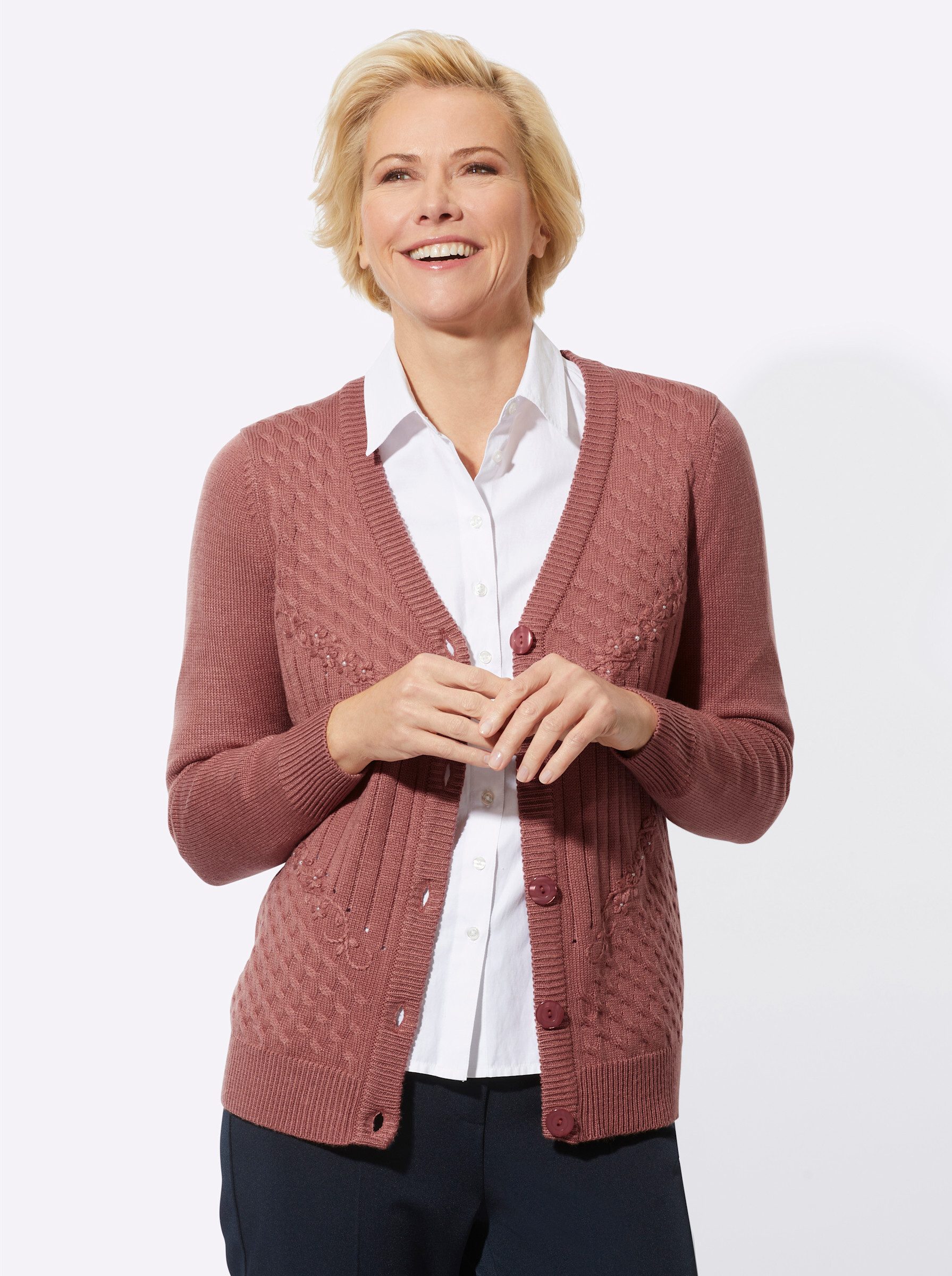 Cardigan Witt Strickjacken Witt Weiden Strickjacken Lang FÃ¼r