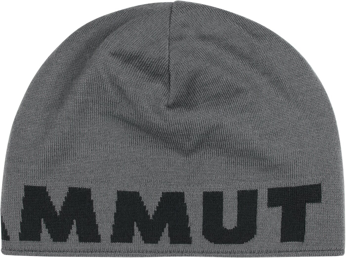 Mammut Strickmütze Mammut Logo Beanie STEEL-BLACK
