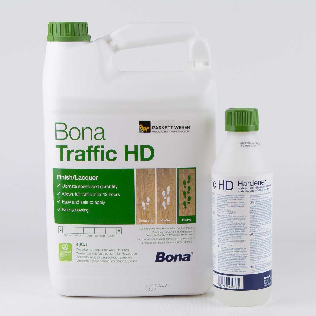 Bona Treppen- und Parkettlack Bona Traffic HD 2K-Parkettlack extramatt 4,95 Liter