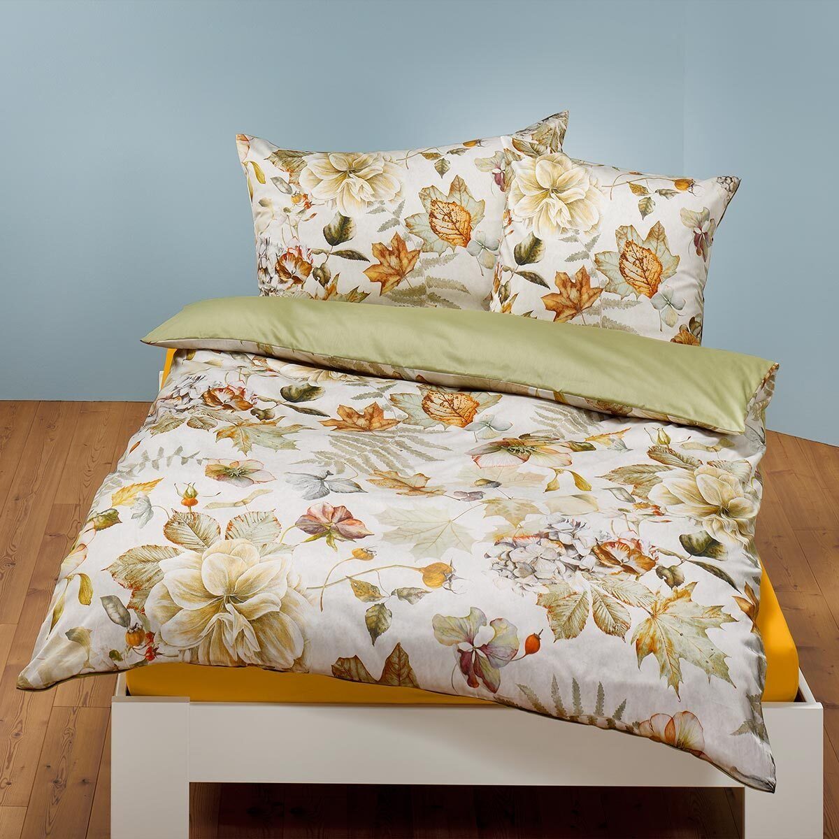 TRAUMSCHLAF Bettwäsche Herbst, Mako Satin, 2 günstig online kaufen