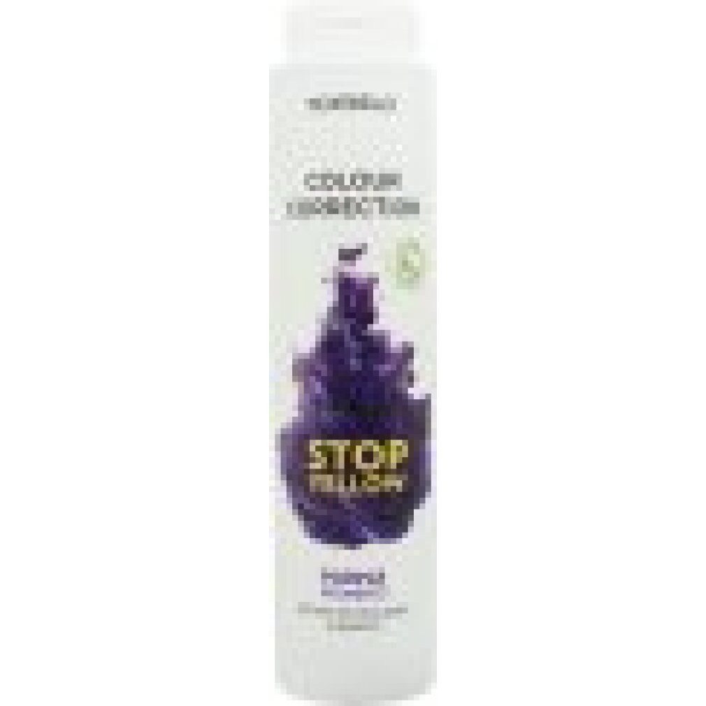 MONTIBELLO Haarshampoo Stop Yellow Shampoo neutralisiert Gelbtöne im Haar 300ml