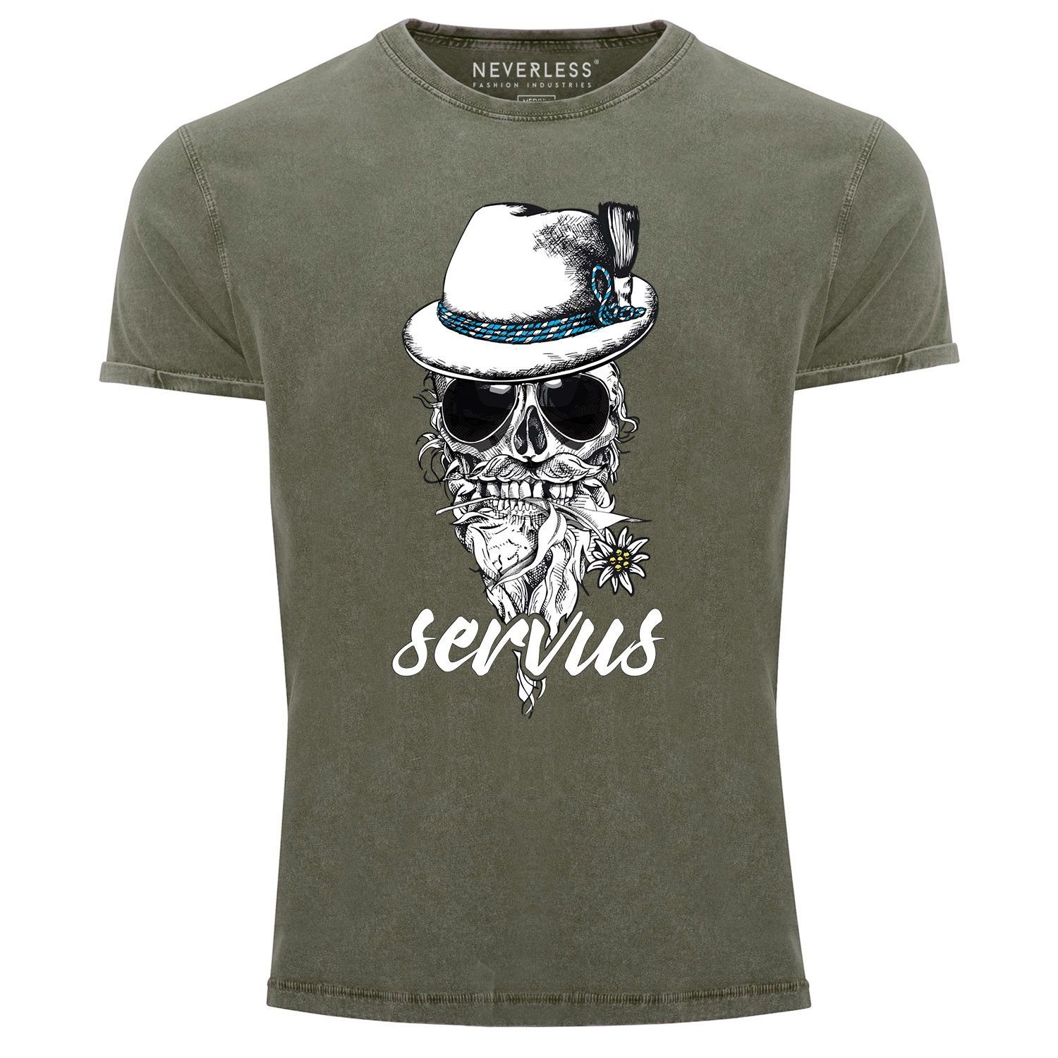 Neverless Print-Shirt Cooles, lustiges Angesagtes Herren günstig online kaufen