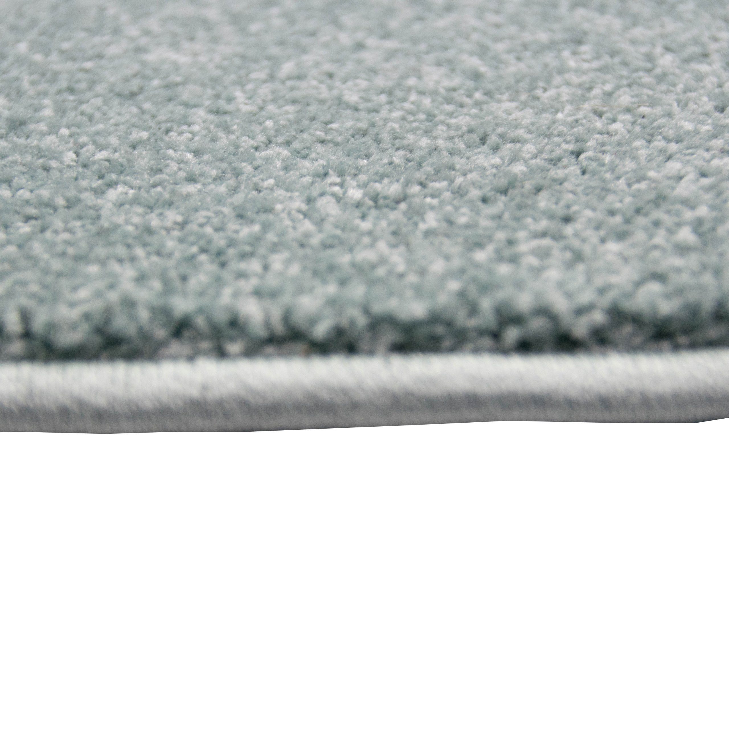 Carpetia Teppich Kinderzimmer Teppich Wolke Spielteppich in Türkis, Oval, Allergiker geeignet
