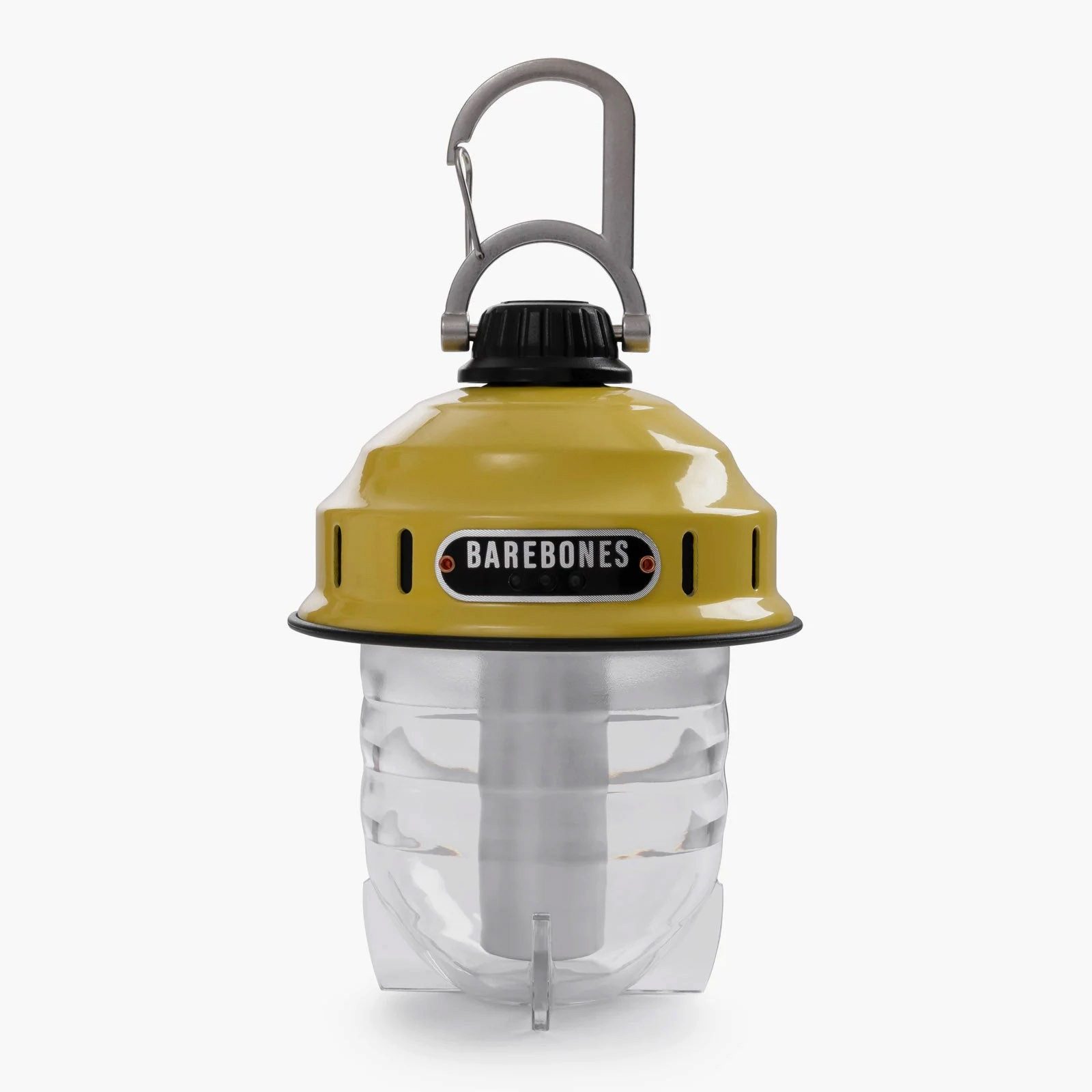 Barebones Laterne Camping Laterne Beacon Light Retro Lampe, Dimmbar Stahl USB Akku LED