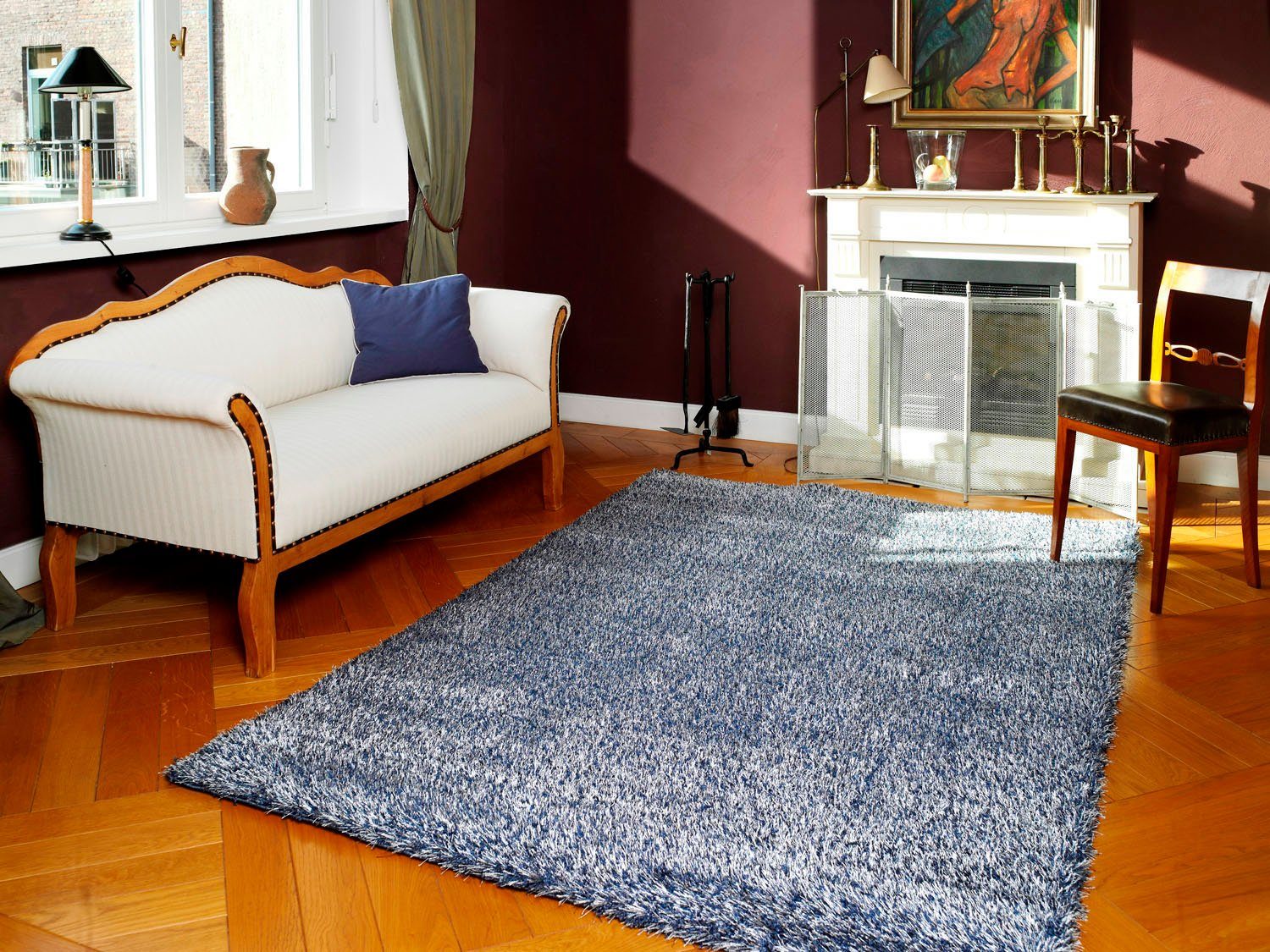 OCI DIE TEPPICHMARKE Hochflor-Teppich Space Shaggy, rechteckig, Höhe: 50 mm, Langflor, Shaggy, alle Räume
