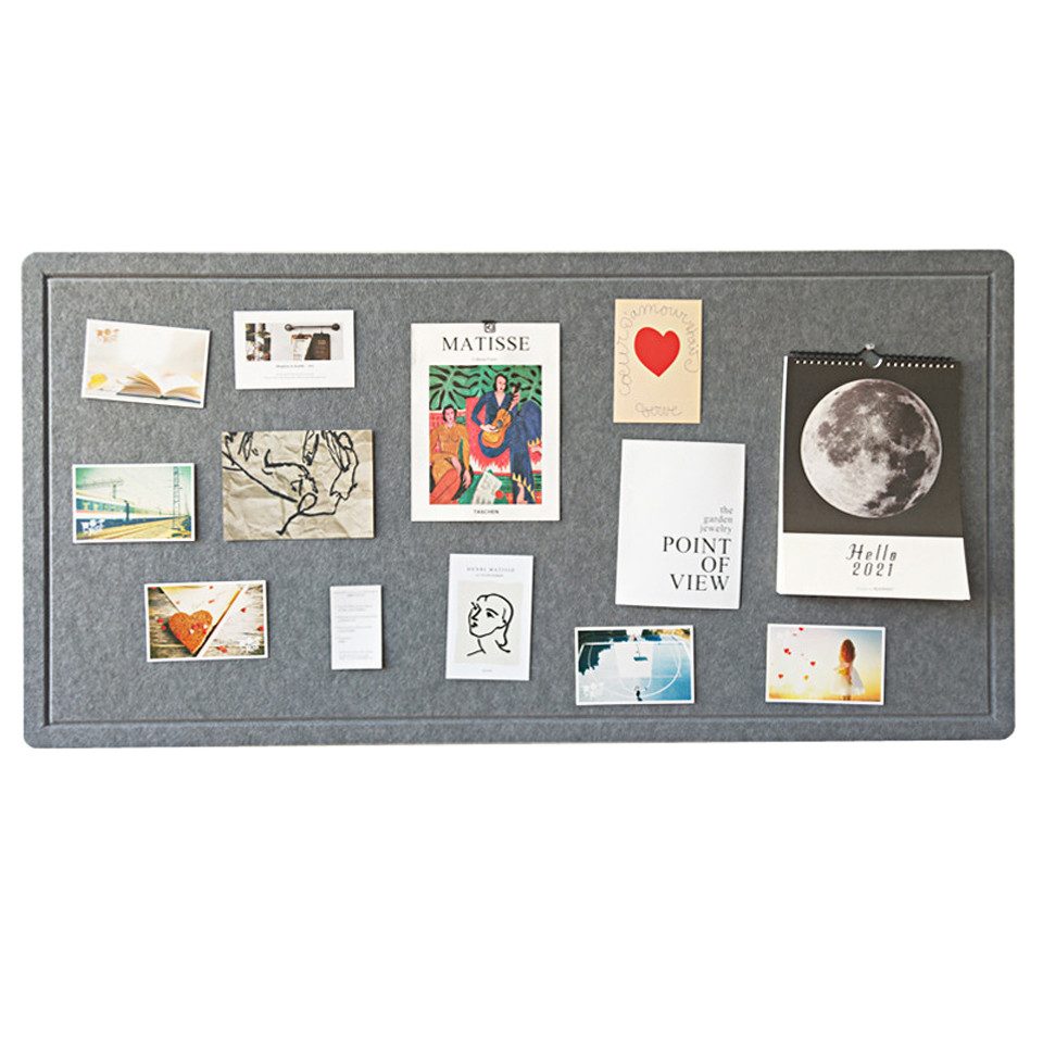 Coonoor Pinnwand Faltbare Filz-Pinnwand, dekorative Präsentationstafel, Wan günstig online kaufen