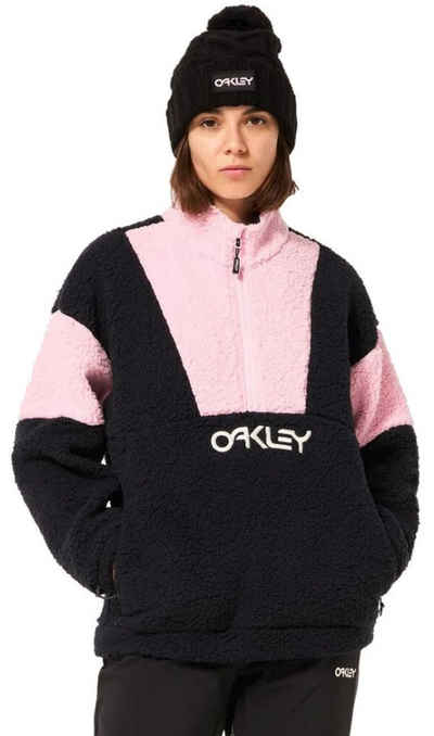 Oakley Fleecejacke Oakley Damen Fleece TNP Ember half Zip Rc, schwarz/rosa