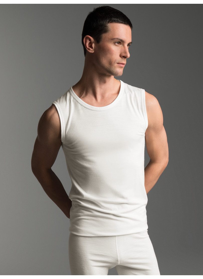 Trigema Unterhemd TRIGEMA Trägershirt aus Merinowolle (1-St)