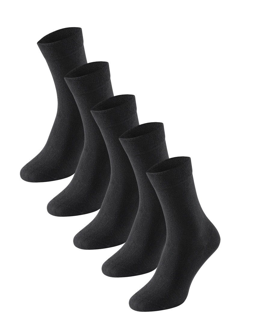 Hochwertige gekämmte Schiesser Damen Socken 10 Baumwolle (Vorteilspack, Paar) Bluebird