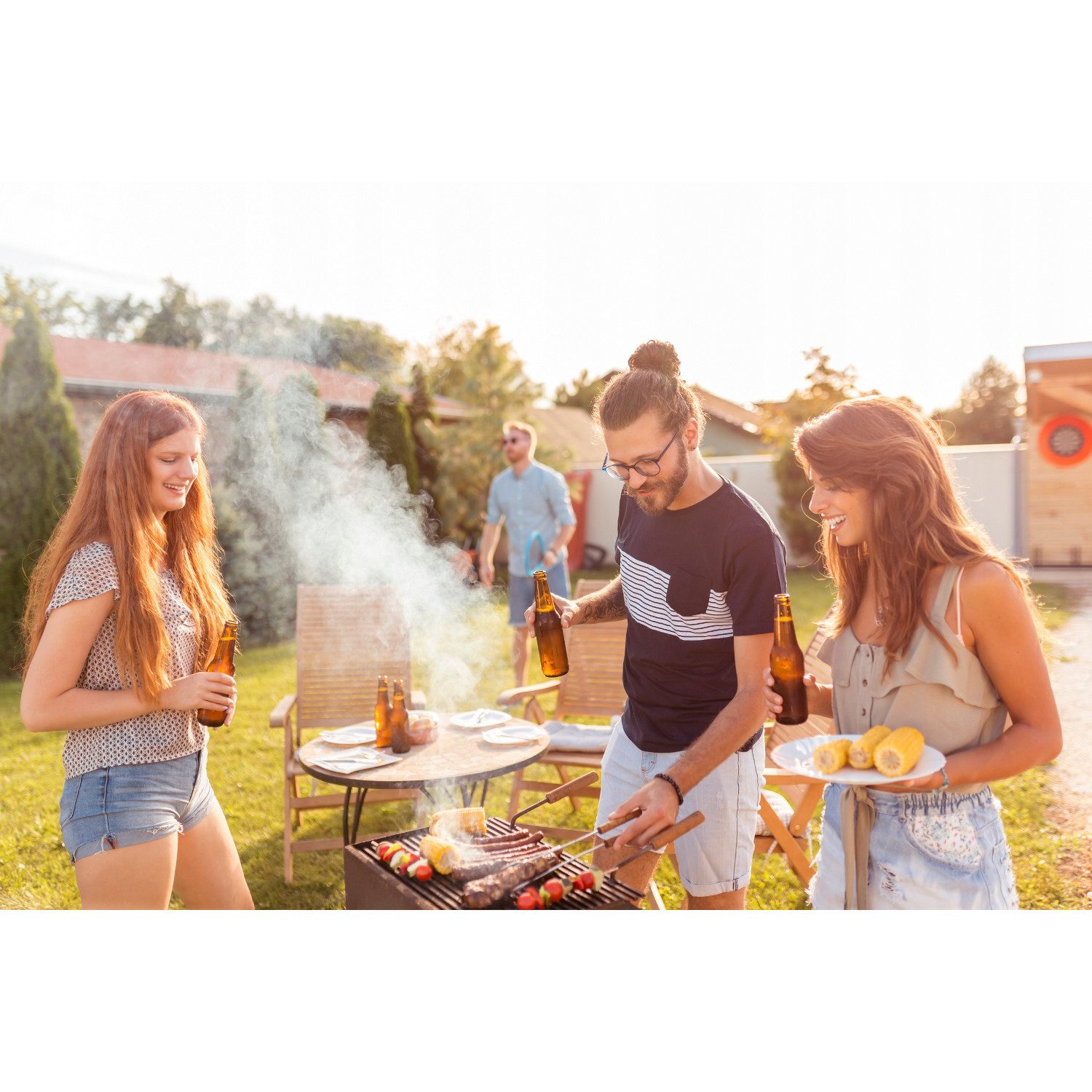 WOODOK Grillanzünder, 14 kg, Buche trockenes Anzündholz 20kg eco für Kamin
