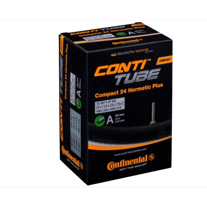 Fahrradschlauch Continental Schlauch Conti 24x1.90-2.50 Zoll 50-62/507 A40 Hermetic Pl