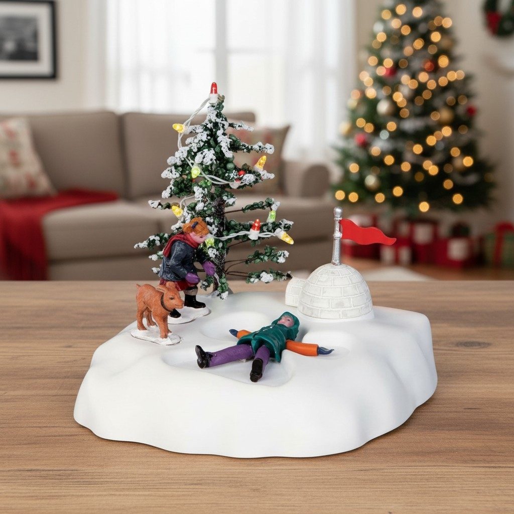 LeMax Weihnachtsdorf Schneeengel / Lemax Angel's Wings 44187