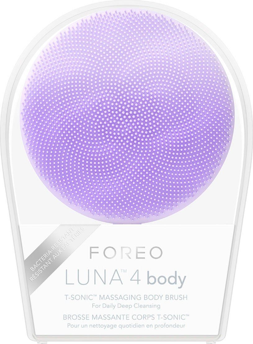 4 Elektrische FOREO LUNA™ Lavender body Hautpflegebürste