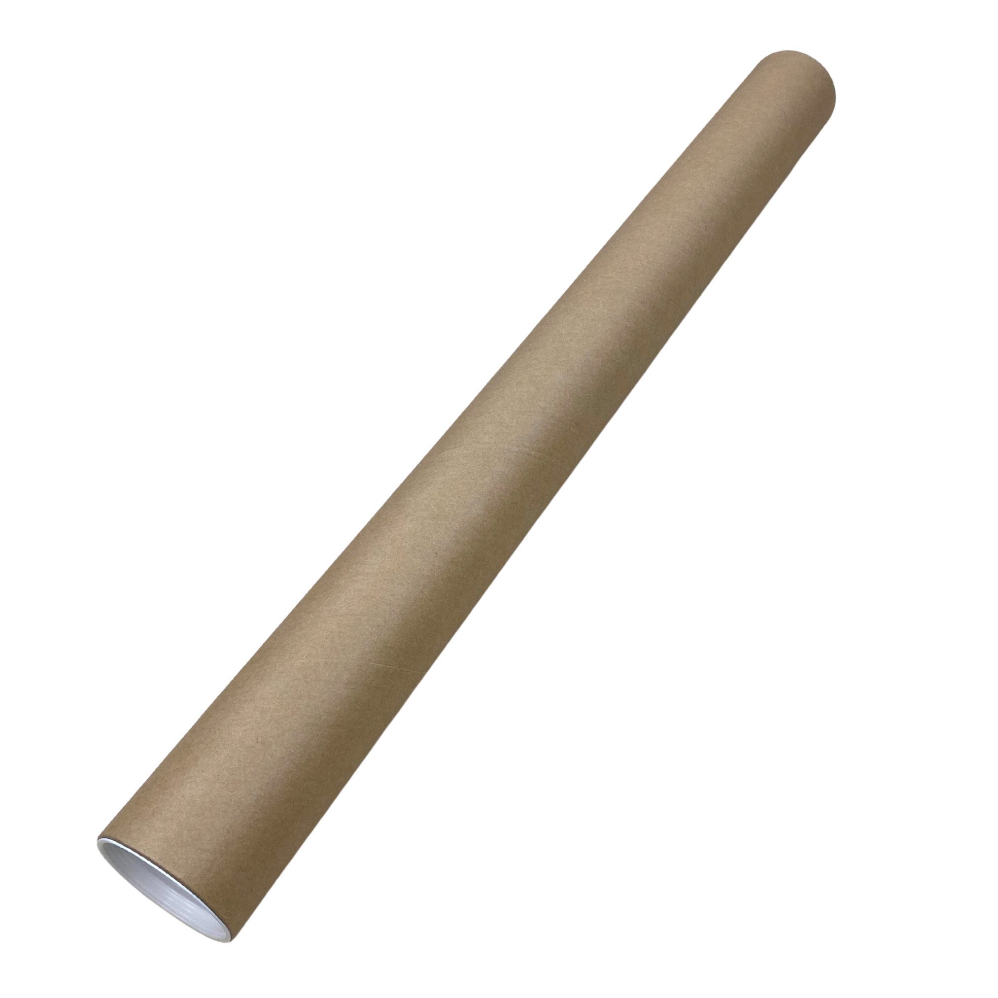 Packen24 GmbH Versandkarton Versandhülsen 750 x 70 x 2 mm braun Posterversand Papprolle