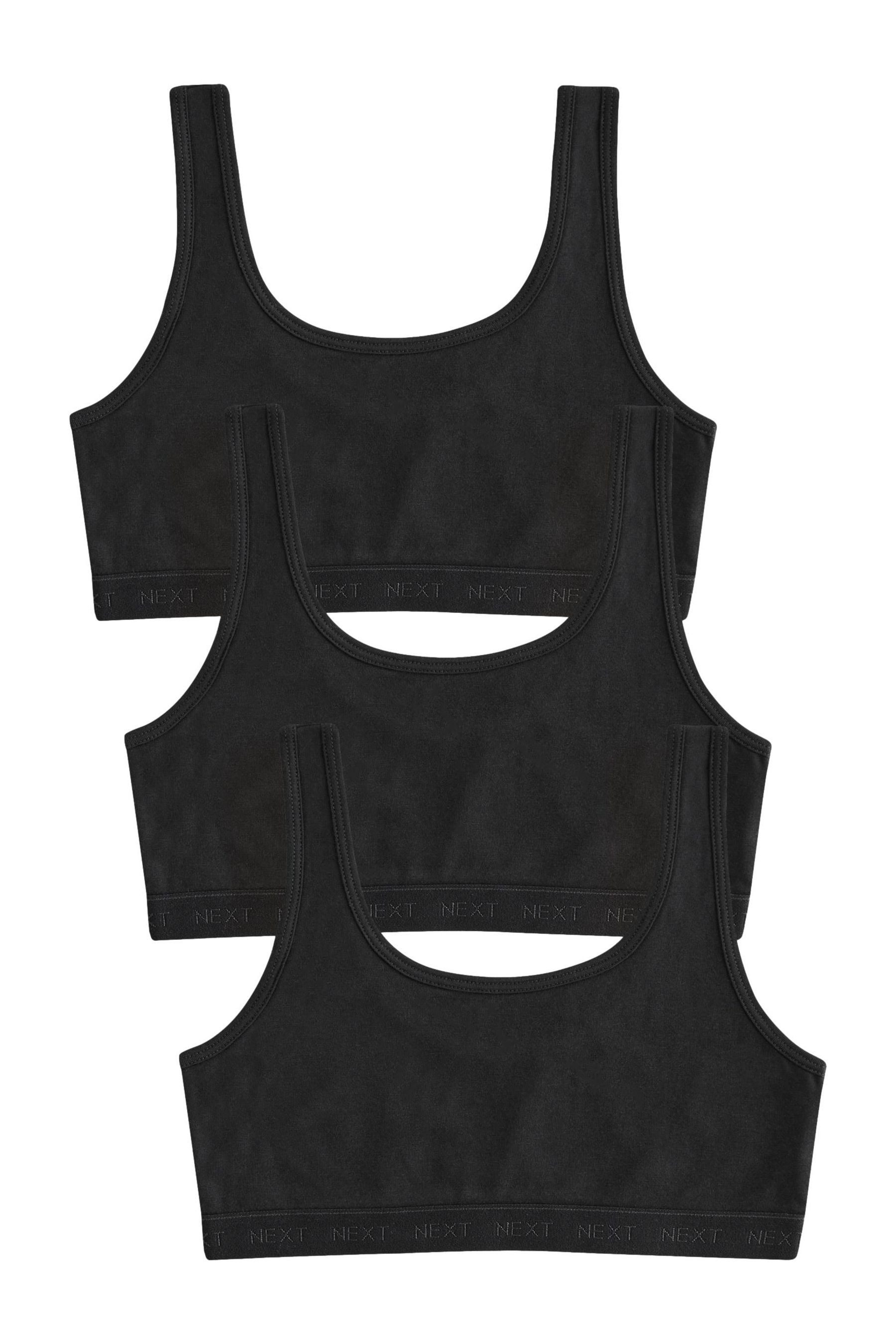 Next Crop-Top Kurz-Top mit U-Boot-Ausschnitt (3-tlg)
