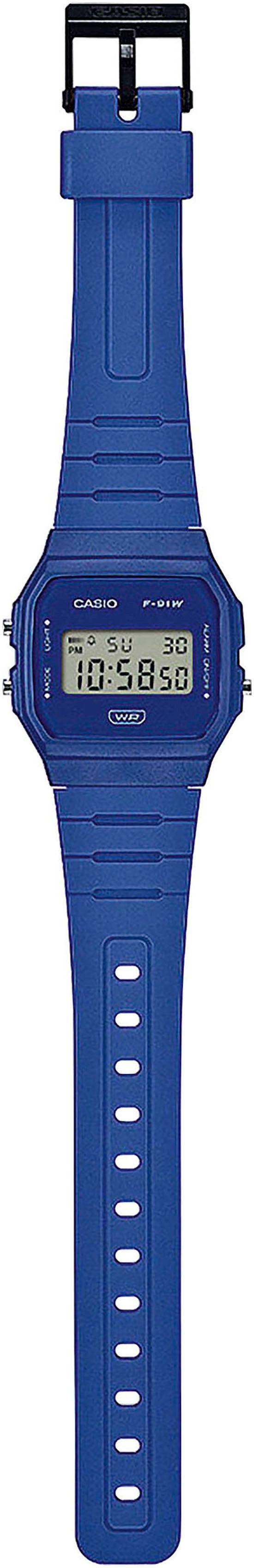 CASIO TIMELESS COLLECTION Chronograph F-91WB-2A1EF, Quarzuhr, günstig online kaufen