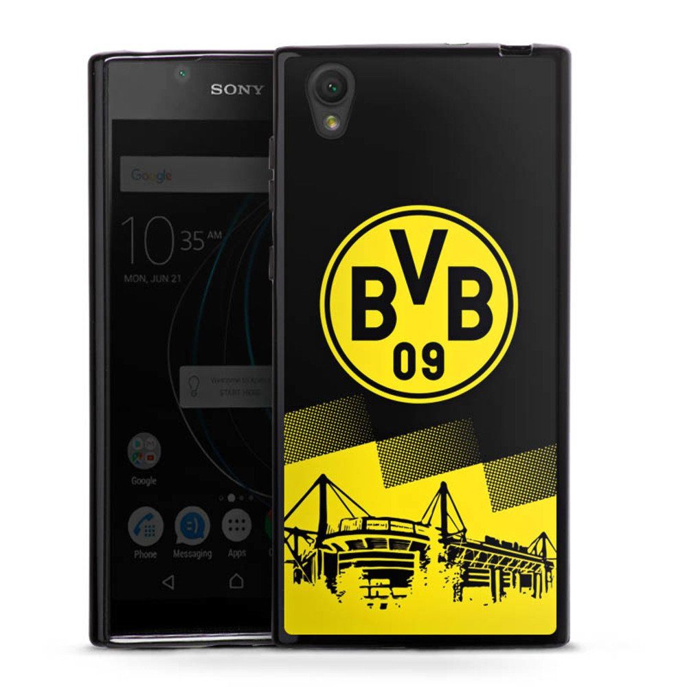 DeinDesign Handyhülle BVB Two Tone, Hülle BVB Borussia Dortmund Stadion