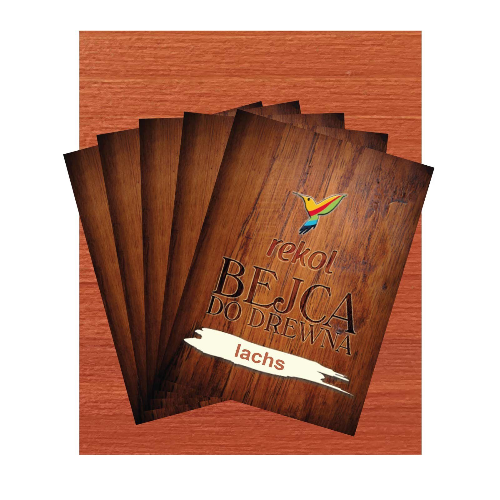 rekol Kreativset 5x18g Holzbeize Möbelbeize Trockenbeize Pulverbeize, lachs