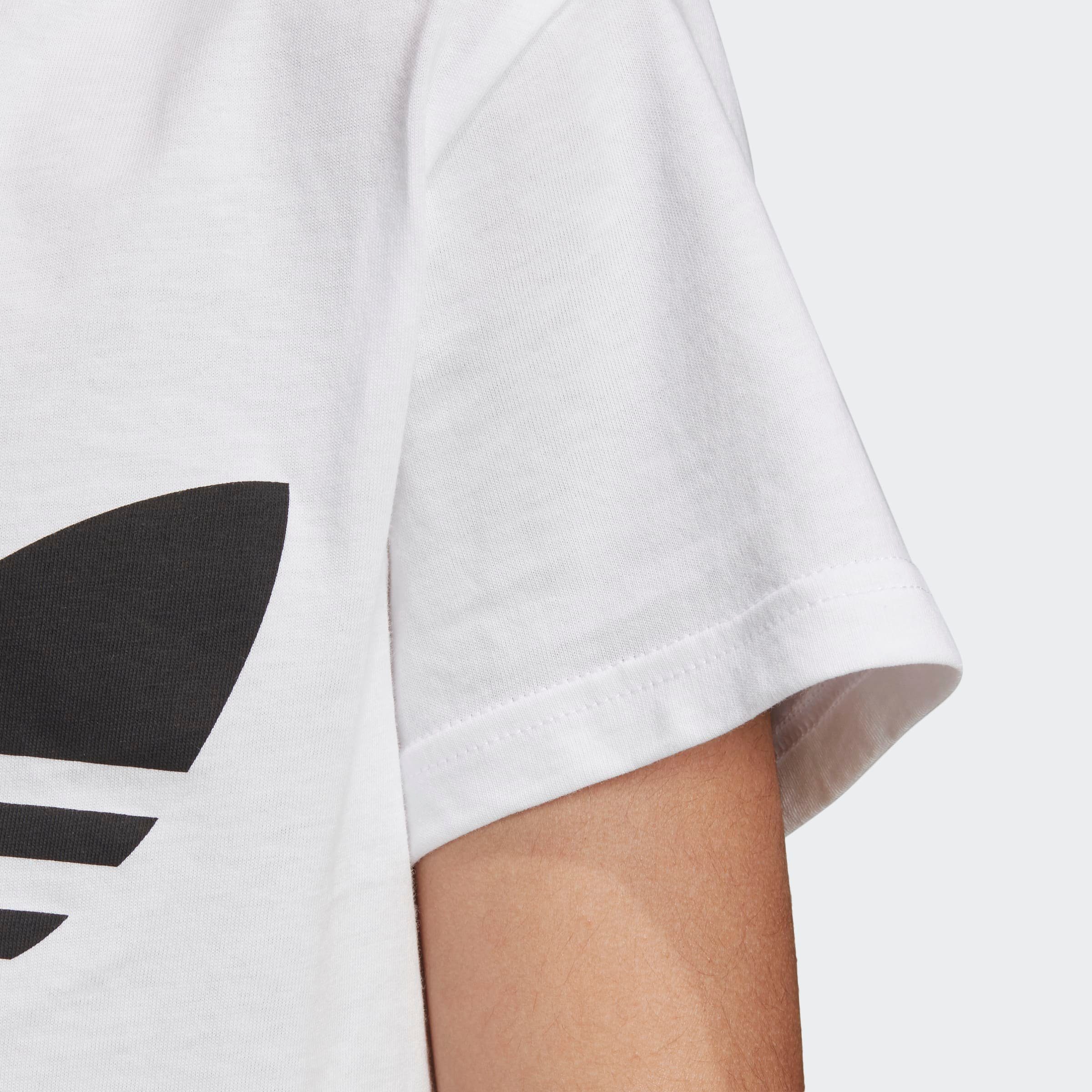 Originals TEE T-Shirt White / TREFOIL adidas Black Unisex