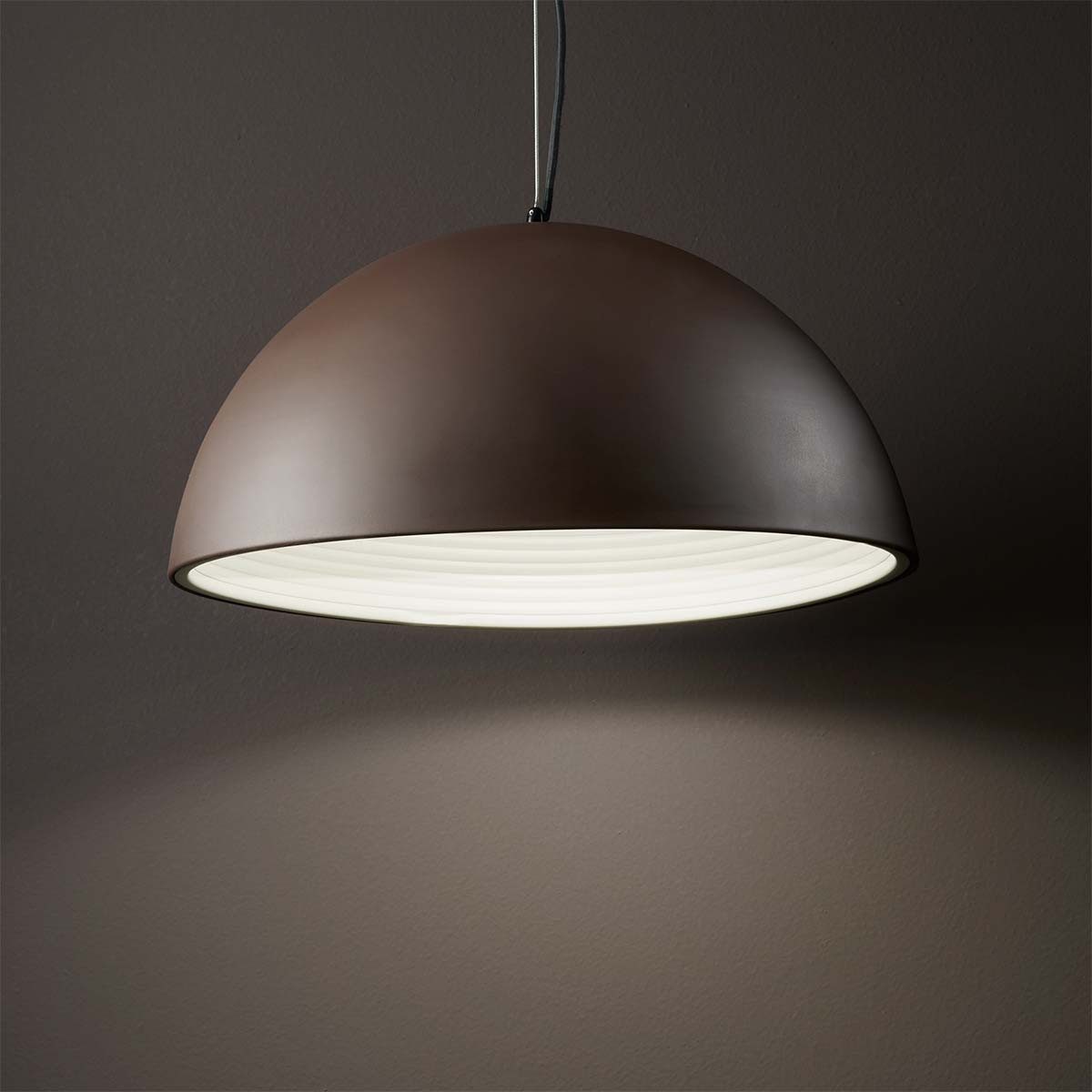 Ideal Lux Pendelleuchte Ideal Lux Folk SP1 Pendelleuchte, Ø: 18 cm, LED wechselbar, Hängeleuchte