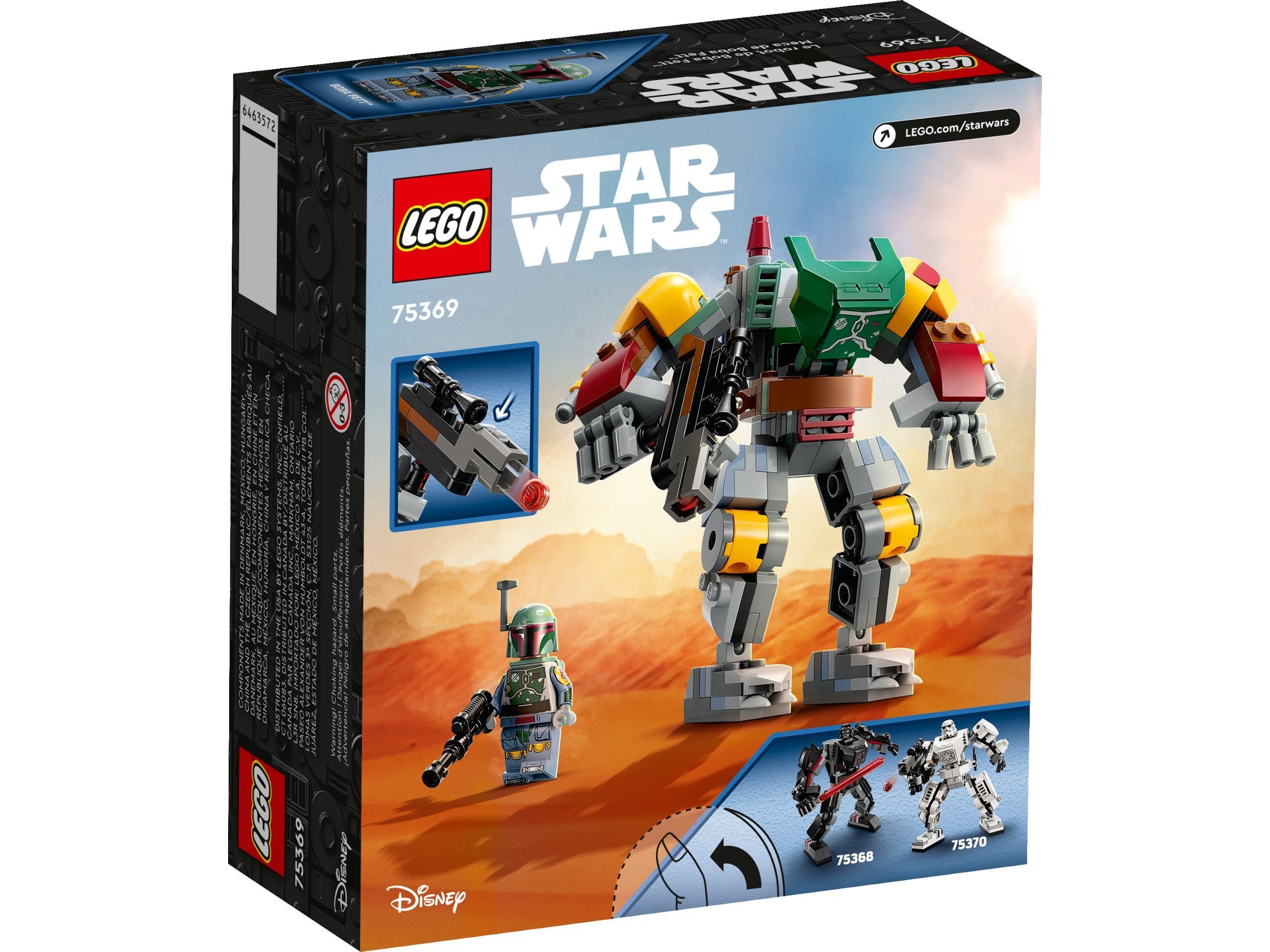 LEGO® LEGO® Star Wars™ 75369 Boba Fett™ Mech Konstruktionsspielsteine, (155 günstig online kaufen