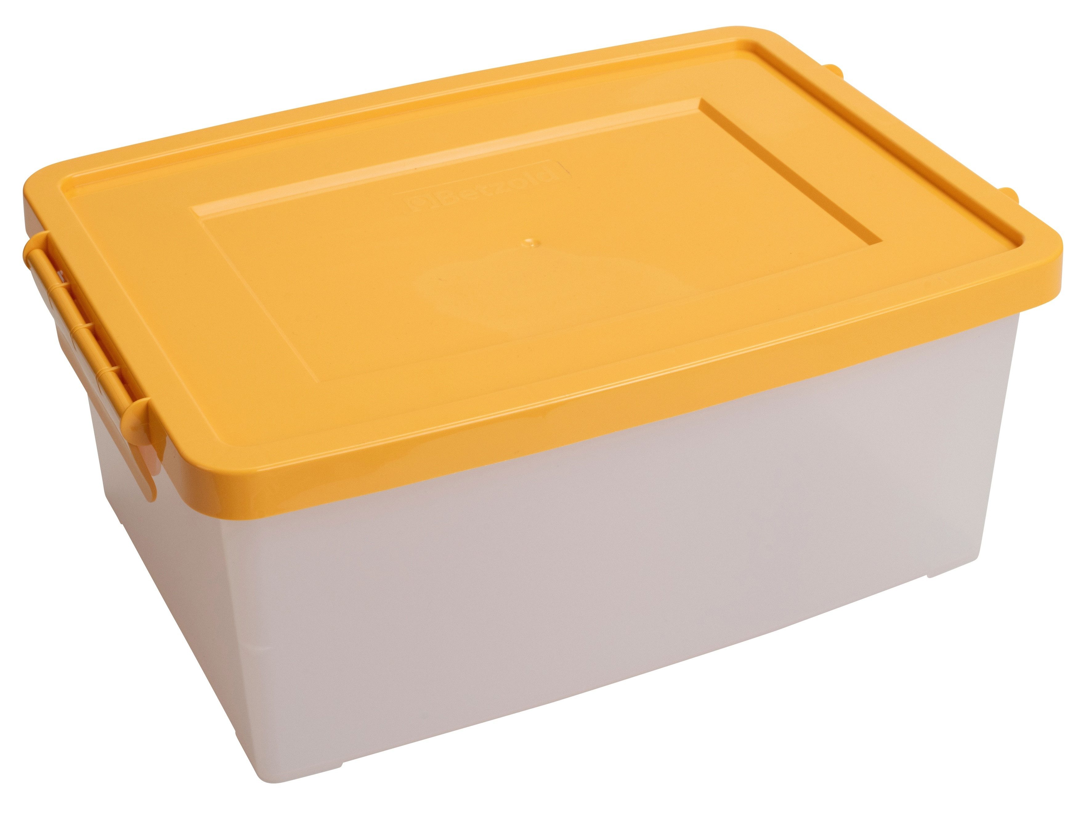 Betzold Aufbewahrungsbox Aufbewahrungsbox, 16 x 39,5 x 27,5 cm, weiß-transparent, treeNside