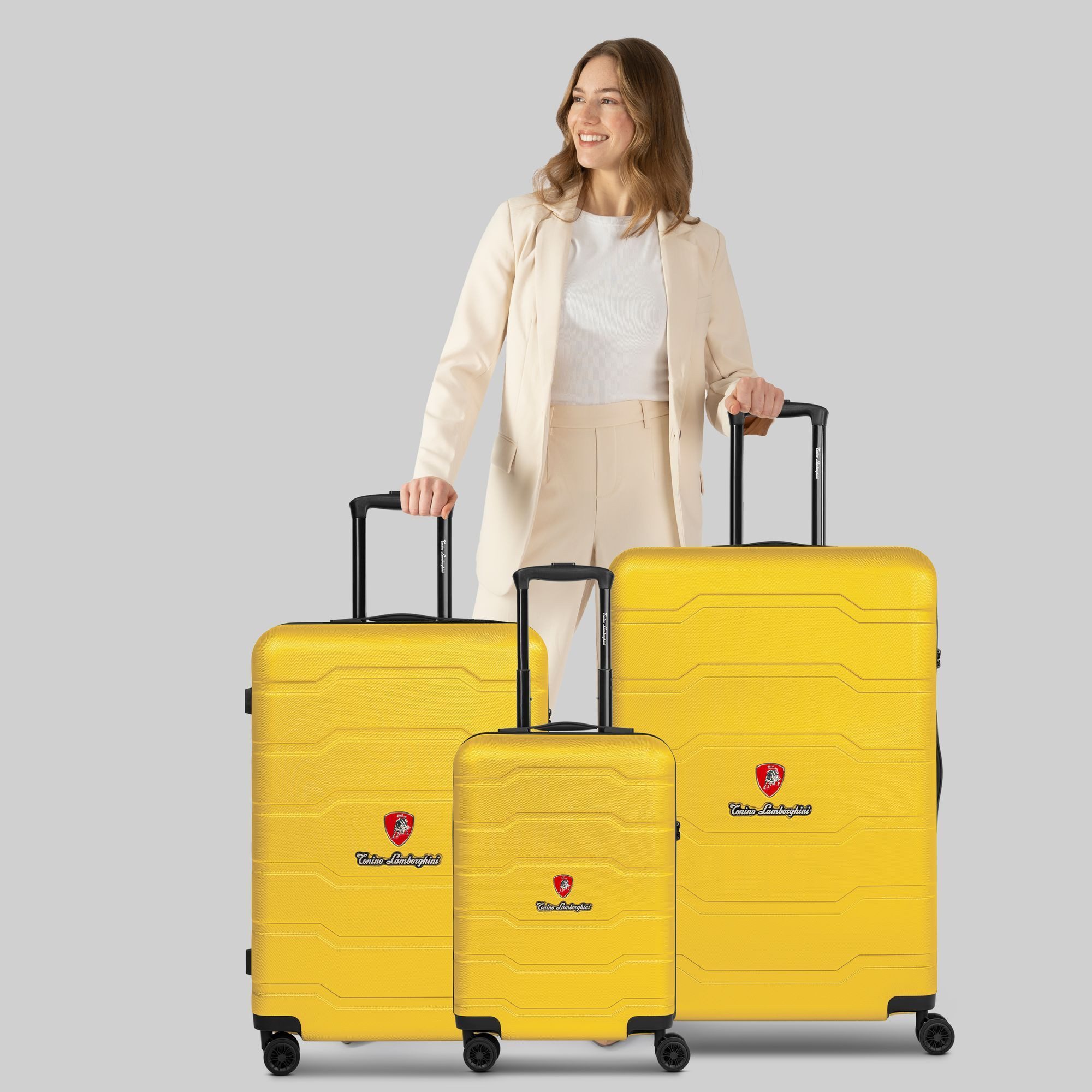 Tonino Lamborghini Trolleyset Bologna, 4 Rollen, günstig online kaufen