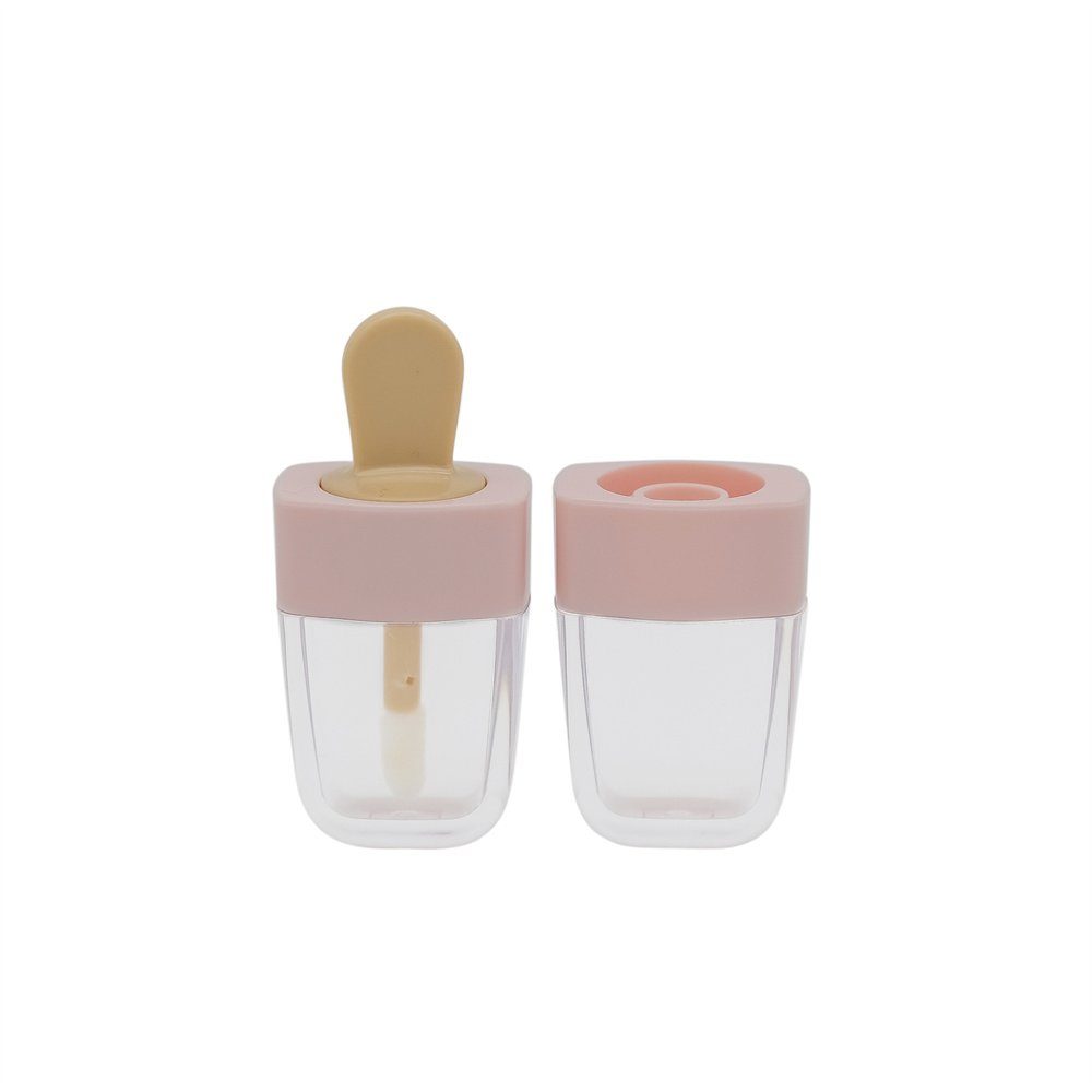 TUABUR Lippenpalette Rosa, hochwertiger, leerer Lipgloss-Röhrenbehälter, 1-tlg.