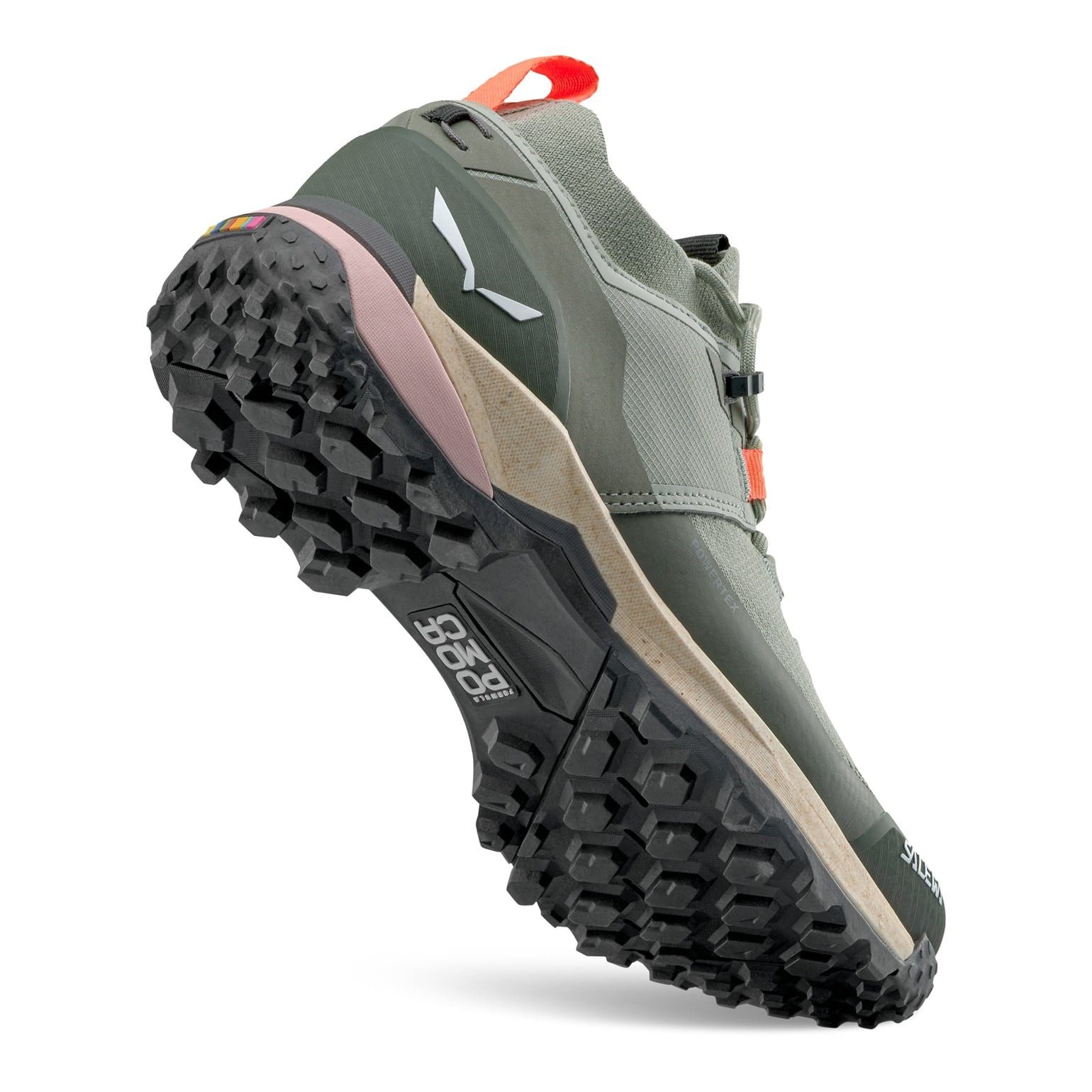 Salewa Puez 2 Knit Powertex (Trekking, wasserdicht) grün Damen Wanderschuh