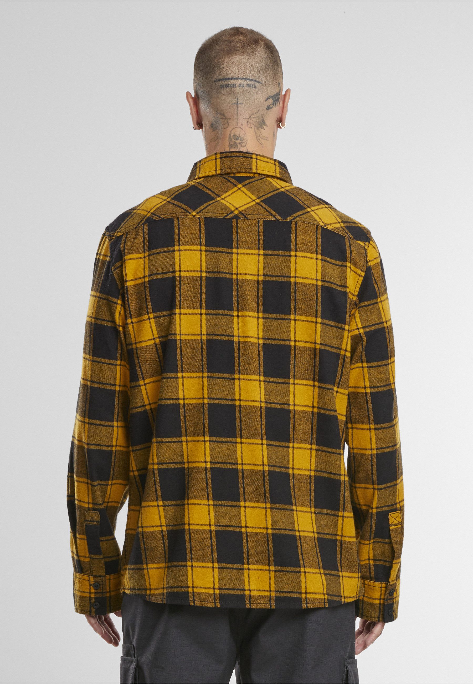 Brandit Langarmhemd Brandit Herren Checked Shirt (1-tlg)