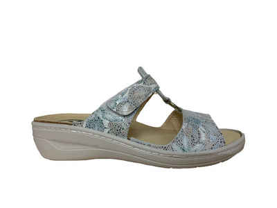 Franken-Schuhe »Franken Schuhe Damen Pantolette 2020-1 marmor grau/kombi« Clog