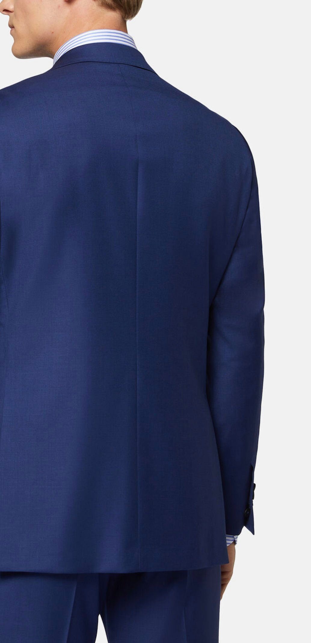 Keskin Collection Anzug Bein, Herren Royalblau Keskin Anzug Sommeranzug alle Blau Sakko, Gerades bequemes (Anzug mit Größen Set) Kleiderbügel