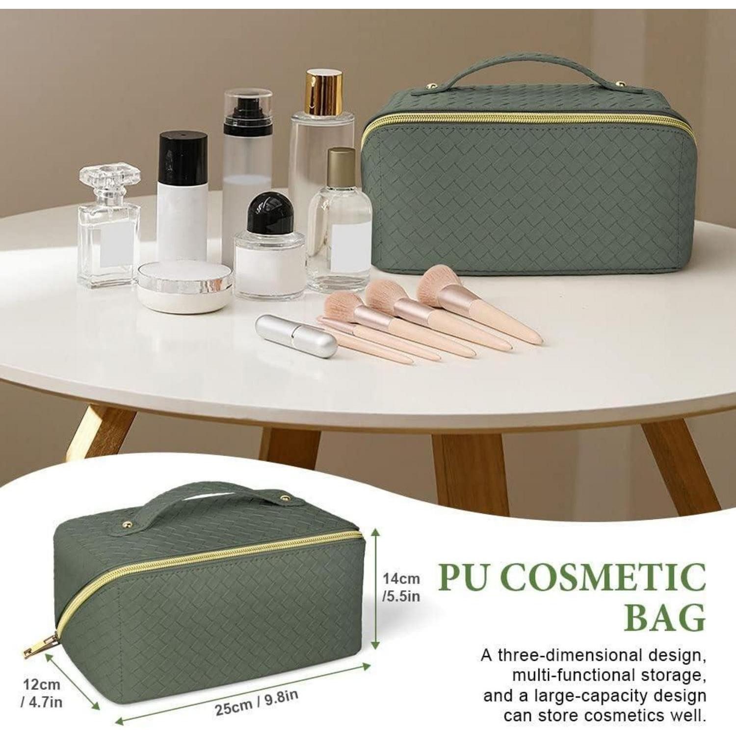 LuxusKollektion Kosmetiktasche Reise Kosmetiktasche PU Leder Wasserdichter günstig online kaufen