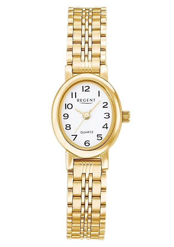 Regent Quarzuhr F-394, Armbanduhr, Damenuhr, Mineralglas, günstig online kaufen