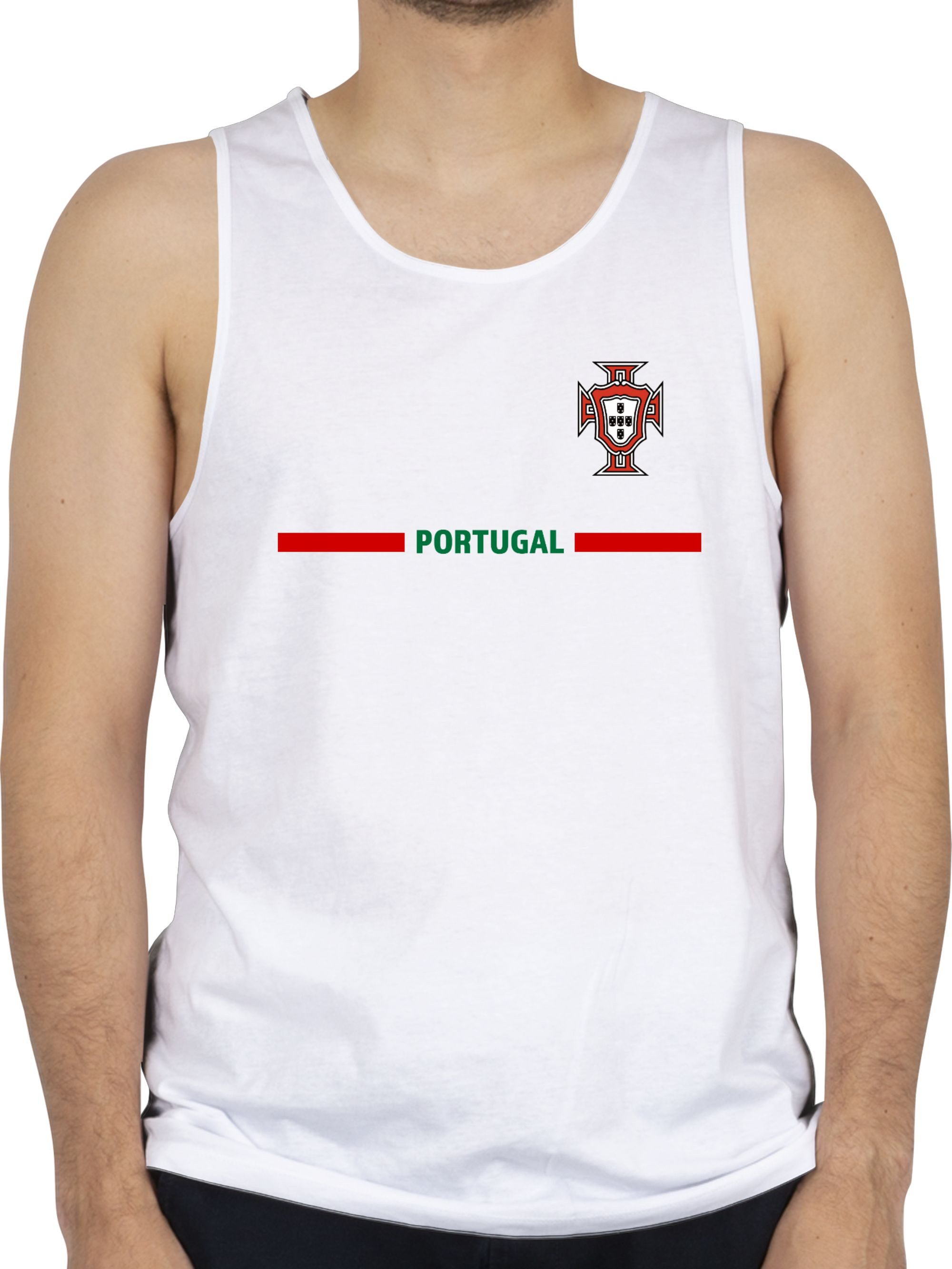 Shirtracer Tanktop Portugal Trikot Wappen, Portugiesisches günstig online kaufen