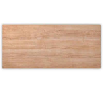 bümö Tischplatte DIY Schreibtischplatte, Rechteck: 180 x 80 cm- Dekor: Nussbaum