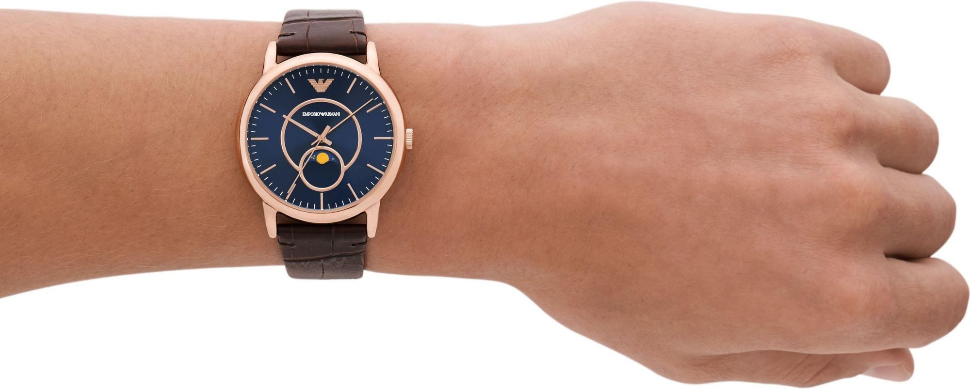 Emporio Armani Mechanische Uhr Herrenarmbanduhr