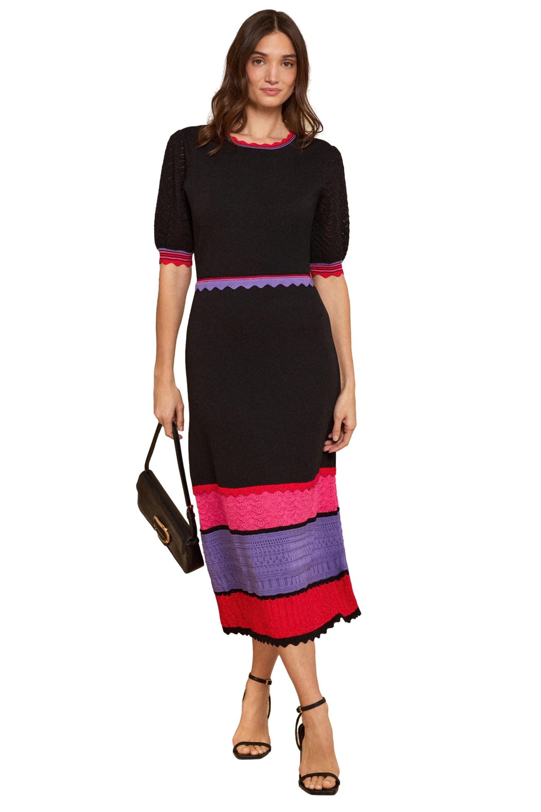 Love & Roses Strickkleid Love & Roses Kleid, Regular (1-tlg)