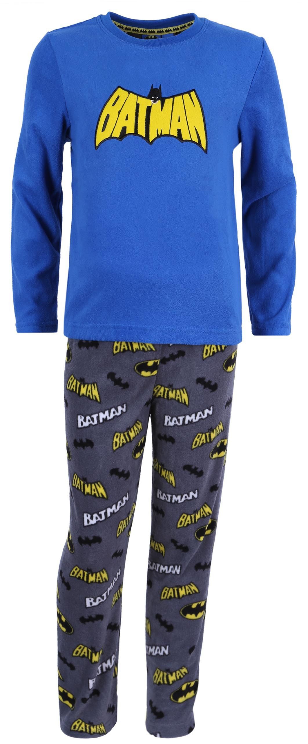 Sarcia.eu Pyjama Blau-graues Pyjama Batman DC COMICS 7-8 Jahre