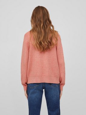 Vila Strickpullover Ril (1-tlg) Plain/ohne Details