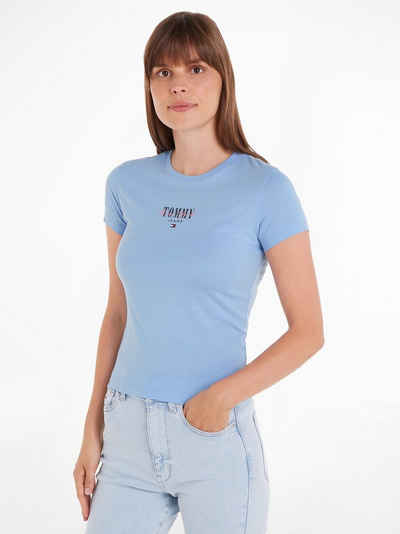 Tommy Jeans Curve T-Shirt TJW SLIM ESSNTL LOGO 1 TEE EXT Große Größen