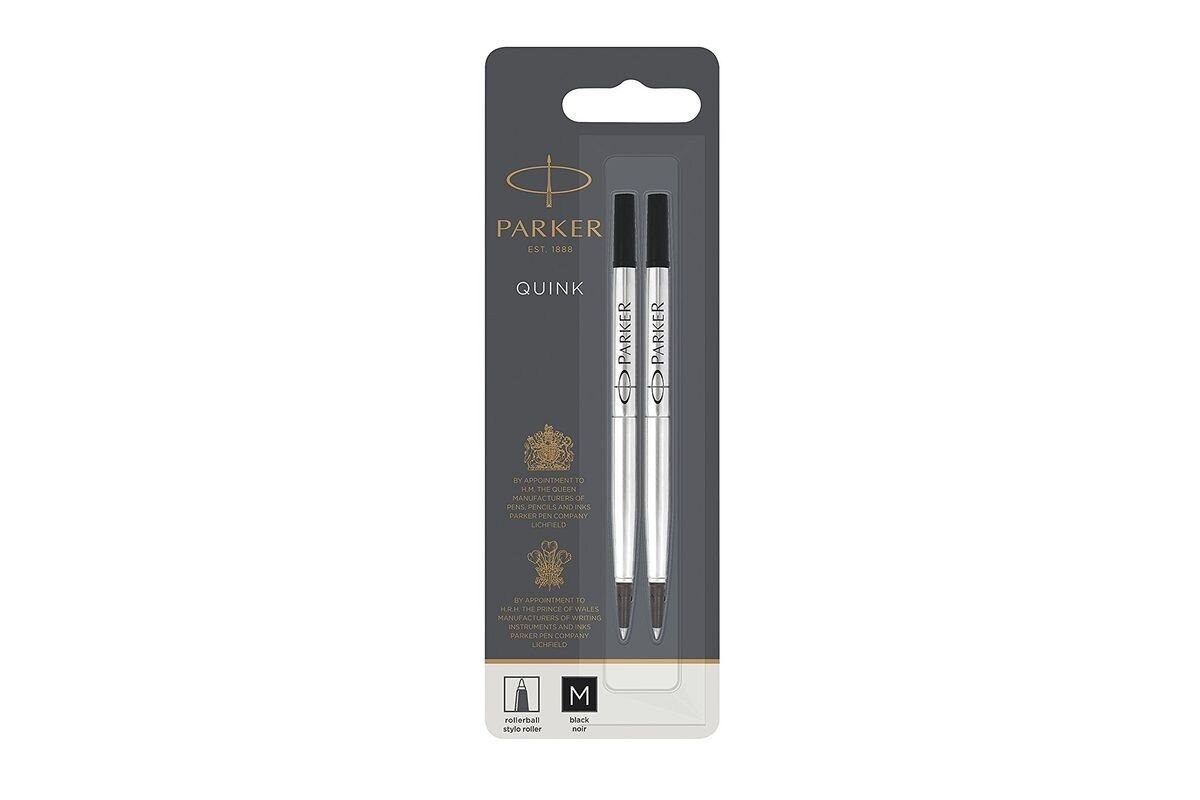 Parker Kugelschreibermine PARKER Rollerballmine 2er M Schw Blister