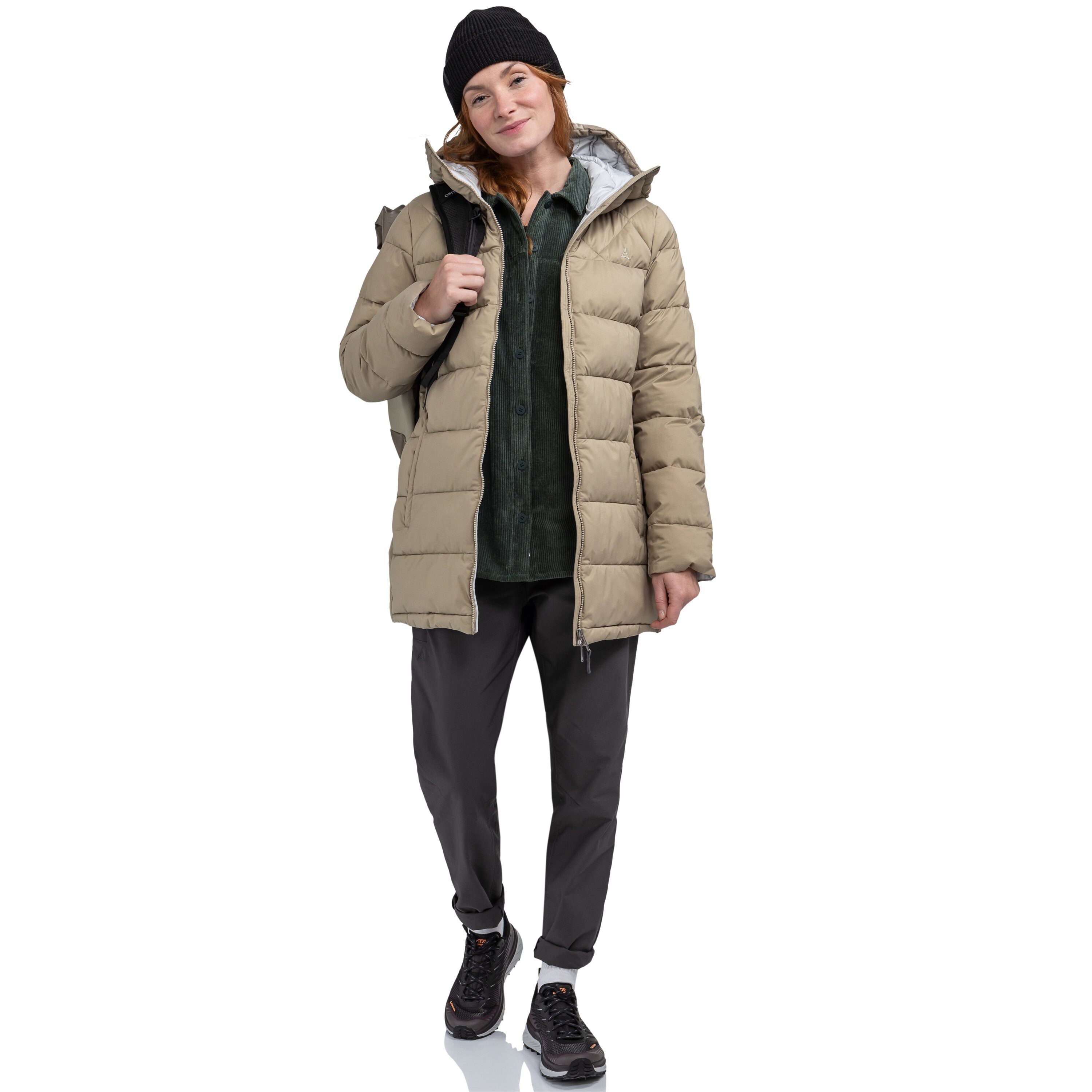 Schöffel Funktionsparka Insulated Parka Boston L Wärmend, winddicht, wasserabweisend Winterjacke