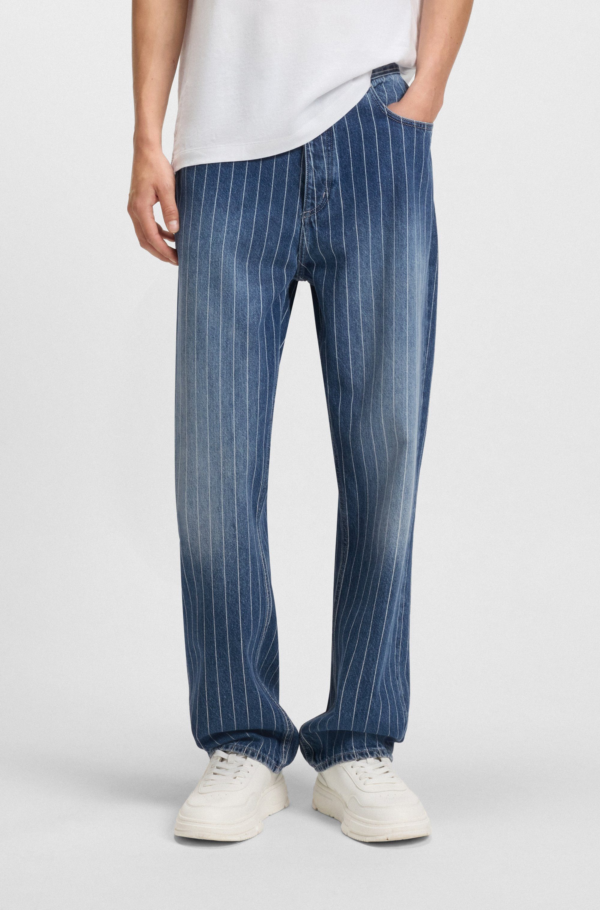 HUGO Blue Loose-fit-Jeans Nate loose fit günstig online kaufen