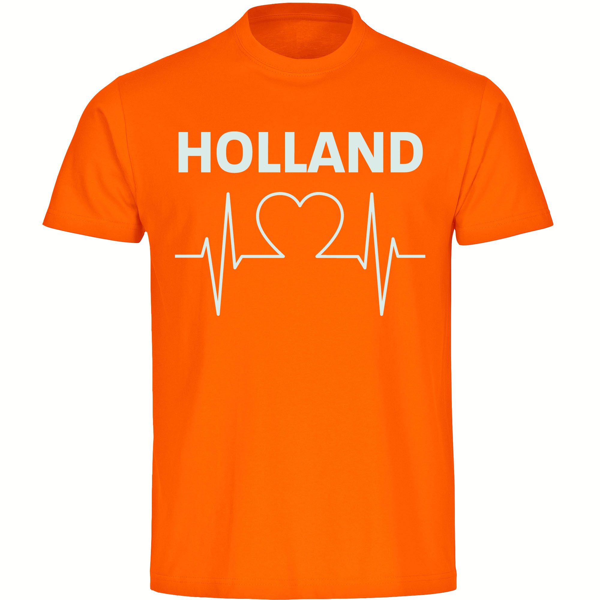 T-Shirt Herren Holland - Herzschlag - Männer